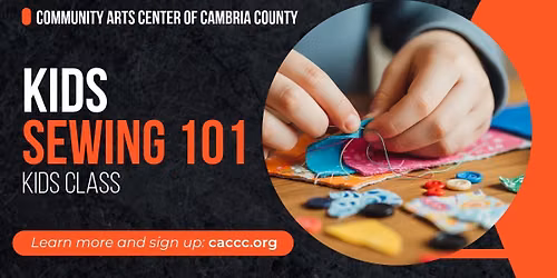 Kids Sewing 101 (Kids Art Workshop)