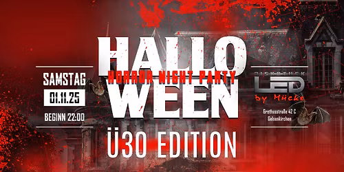 Halloween Horror Night Party || \u00dc30 Edition