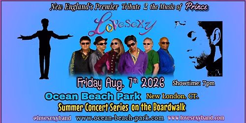 LoVeSeXy tribute 2 Prince returns to Ocean Beach Park - New London, CT. 8\/7\/26