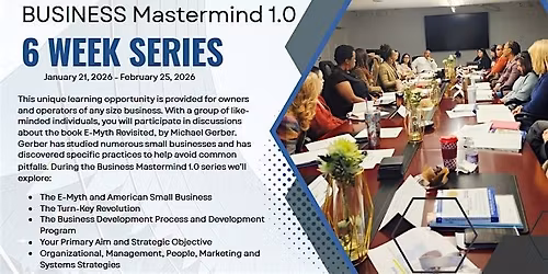 Business mastermind 1.0 \u2013 6 Week series