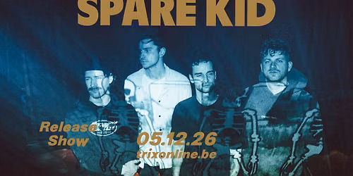 Spare Kid - Albumrelease-show \/ Trix