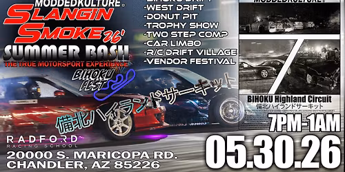 SLANGIN SMOKE SUMMER BASH AZ 2026 FT. BIHOKU FEST