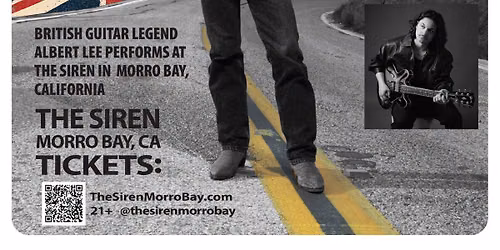 British Guitar LEGEND Albert Lee Performs At The Siren, Morro Bay