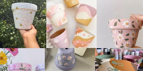 Flower Pot Painting Event