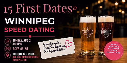 Winnipeg Speed Dating (Age 45-55)