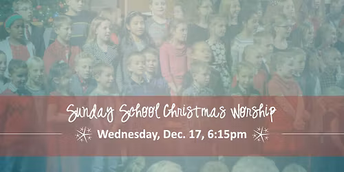 Sunday School Christmas Program