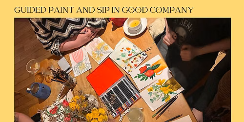 Paint and Gather: guided painting night