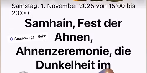 Samhain, Fest der Ahnen, Ahnenzeremonie, die Dunkelheit im Jahreskreis