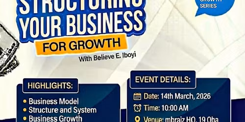 Structuring Your Business for Growth - Business Mastermind Growth Series