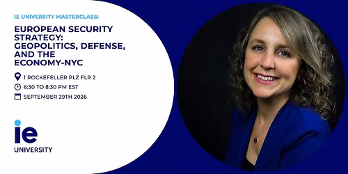 European Security Strategy: Geopolitics, Defense, and the Economy-NYC