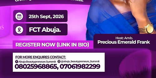The FBH Beautypreneurs Summit, 2026- Abuja