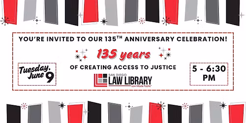 San Diego Law Library 135th Anniversary Celebration