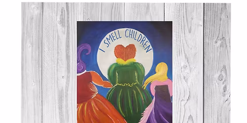 \ud83c\udf83\u2728 Hocus Pocus Paint Night \u2013 Sanderson Sisters \u2728\ud83c\udf83