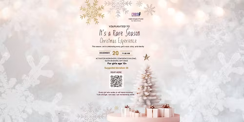 It's A Rare Season: Christmas Experience