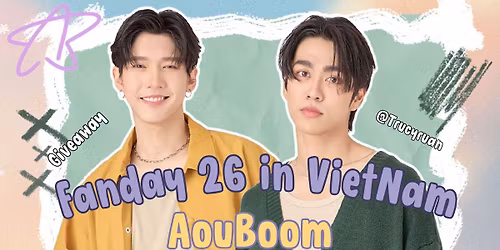 \ud83d\udc9b Giveaway for AouBoom Fanday 26 in Vietnam \ud83d\udc9c