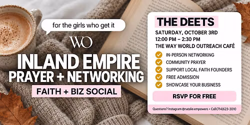Prayer & Networking Social