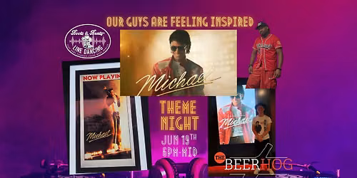 Michael Jackson Theme Night with Boots & Beats Line Dancing