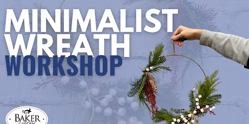 Minimalist Wreath Workshop