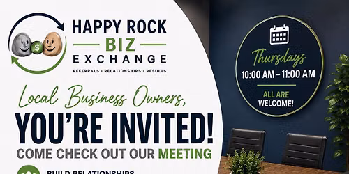 Happy Rock Biz Exchange Networking 