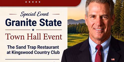Scott Brown Town Hall : Sand Trap Restaurant at Kingswood Country Club