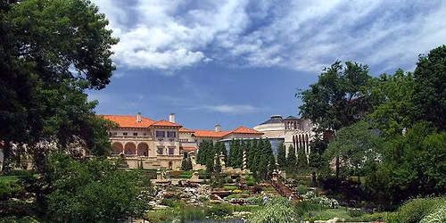 Twilight Painters Outing in the Philbrook Gardens