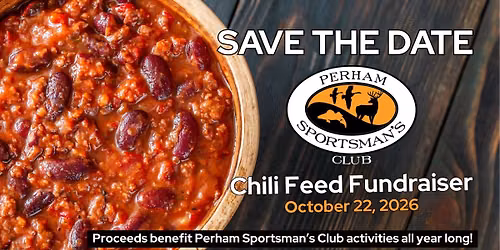 Perham Sportsman\u2019s Club - Chili Feed Fundraiser 2026