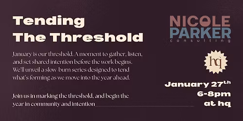 Threshold - A Small Business Gathering