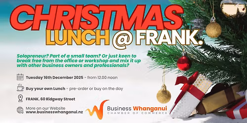 Business Whanganui Christmas Lunch