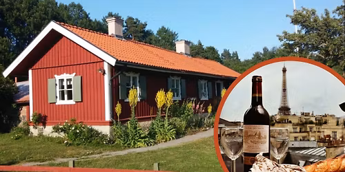 Franskt spr\u00e5kcaf\u00e9 p\u00e5 Bergholmstorpet\ud83e\udd56\ud83e\udd50\ud83c\udf77