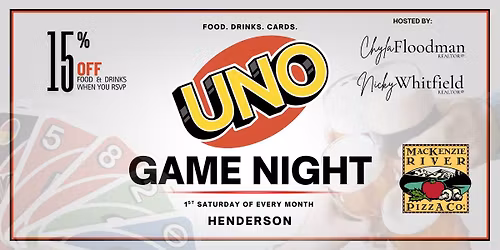 UNO Henderson Game Day: Cards, Connections, & Chill Vibes!