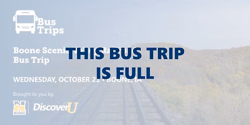 Boone Scenic Valley Railroad Bus Trip