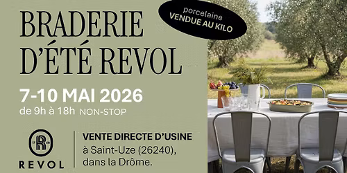 Braderie Revol - Mai 2026 - Dr\u00f4me 