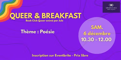 Queer & Breakfast : bookclub queer