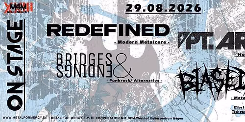 Metal For Mercy - Redefined, Pt.Are, Bridges & Endings & Biased