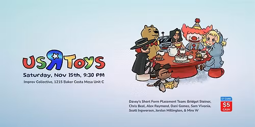 Us 'R' Toys - Improv Short Form Show! 