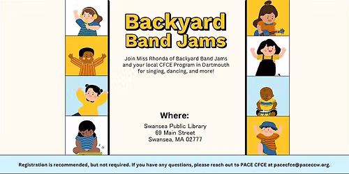 Backyard Band Jams in Swansea - September, 2026