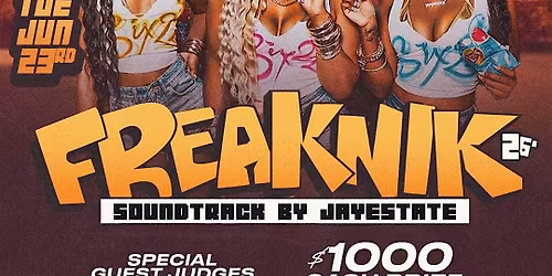 Twerkfest Tuesdays \u201c FreakNik \u201c $1000 Cash Prize