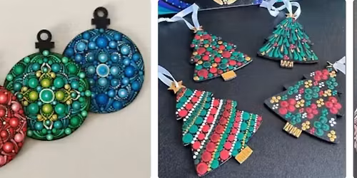 Senior Holiday Ornament Painting and Social