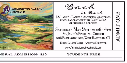 Bach is Back - Farmington Valley Chorale