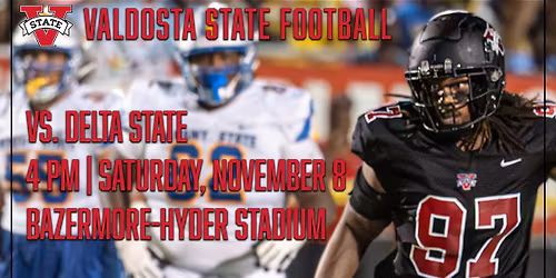 Valdosta State Football vs. Delta State | Senior Day