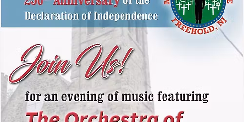 An Evening with the Orchestra of St. Peter by the Sea, conducted by Fr. Alphonse Stevenson