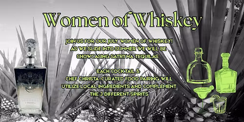 July 'Women of Whiskey': Showcasing Satryna Tequilas