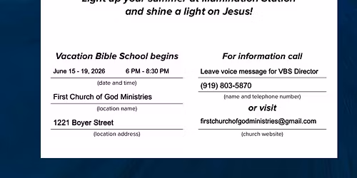 VBS 2026: Illumination Station
