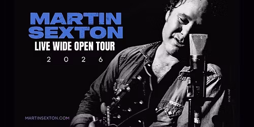 Martin Sexton Live Wide Open Tour 2026