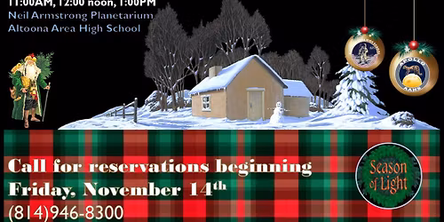 Saturday MATINEE Holiday Sky Shows!