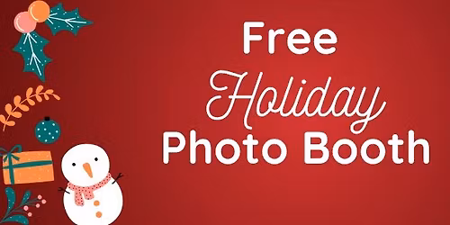 Free Holiday Photo Booth at the Museum