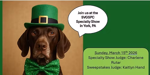 SVGSPC Specialty and Sweepstakes Show at Celtic Cluster