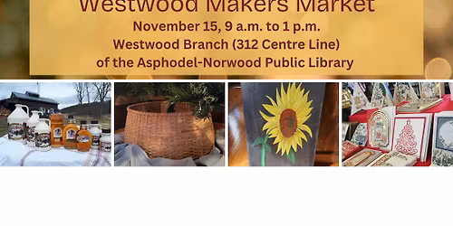 Westwood Makers Market 2025