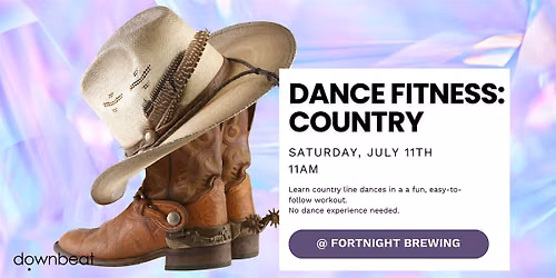 Country Dance Fitness Class at Fortnight Brewing