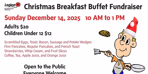 Christmas Breakfast Fundraiser